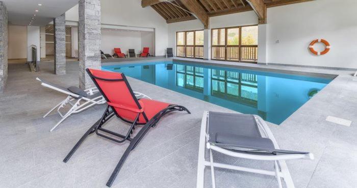 Appt Le Hameau Des Rennes 4 Etoiles Pieds Des Pistes Piscine Interieure Exterieure Apartman Vars  Kültér fotó