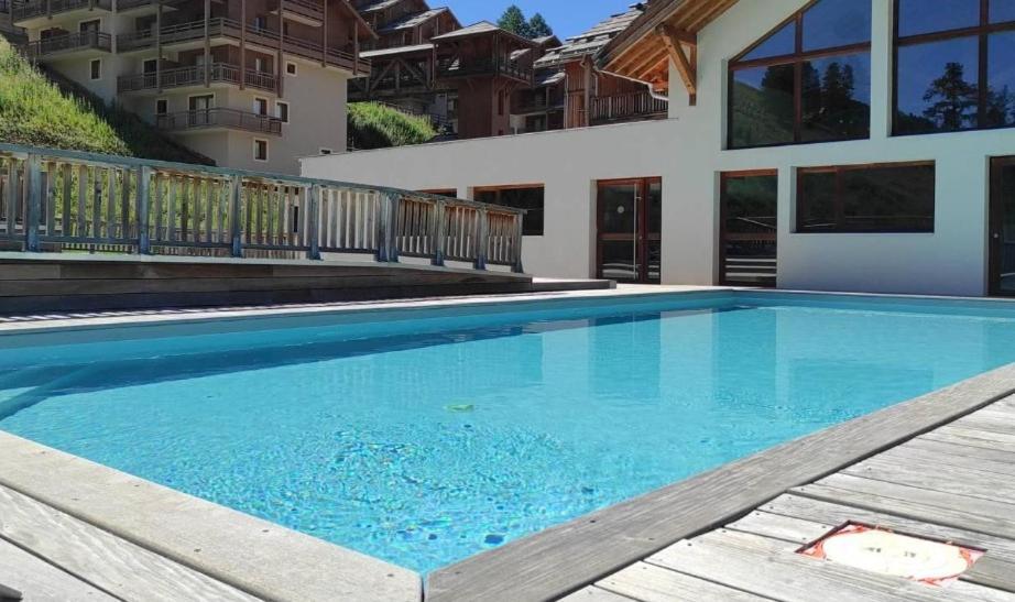 Appt Le Hameau Des Rennes 4 Etoiles Pieds Des Pistes Piscine Interieure Exterieure Apartman Vars  Kültér fotó